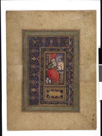 Alchemist or Magician at Work by Persian School