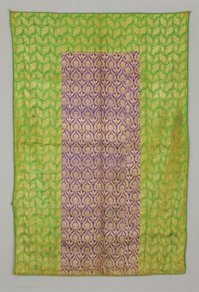 Cover, gold on satin ground by Persian School