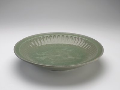 Large plate, Iran, Safavid dynasty by Persian School