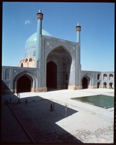 View of the Royal Mosque by Persian School