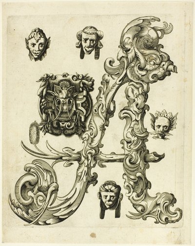 Letter A by Peter Aubry