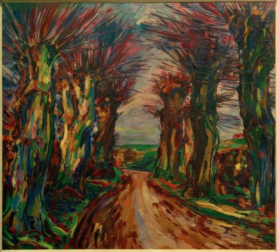 Willow Avenue by Peter August Böckstiegel