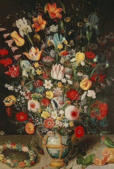 Vase with Flowers. Around 1620 by Peter Binoit