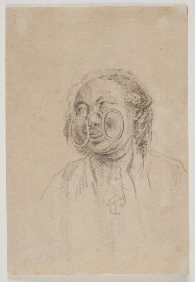 A Man with Glasses. Gert Londemann by Peter Cramer