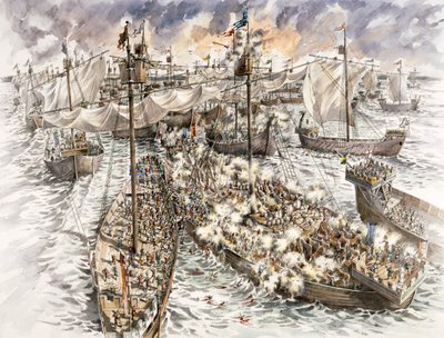 Dover Castle Siege by Peter Dunn