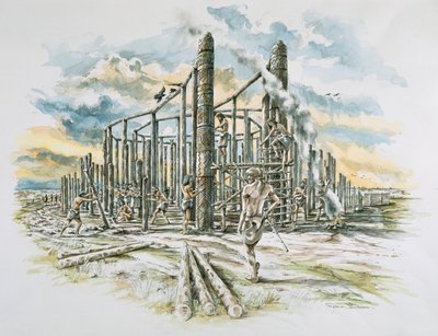 Durrington Walls, Wiltshire by Peter Dunn