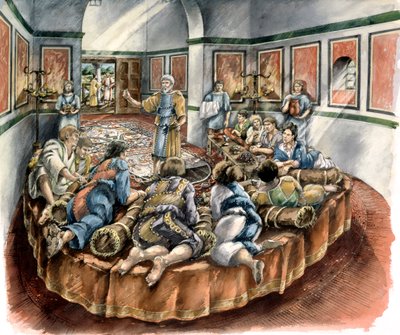 Lullingstone Roman Villa by Peter Dunn