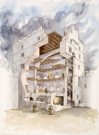 Norham Castle by Peter Dunn