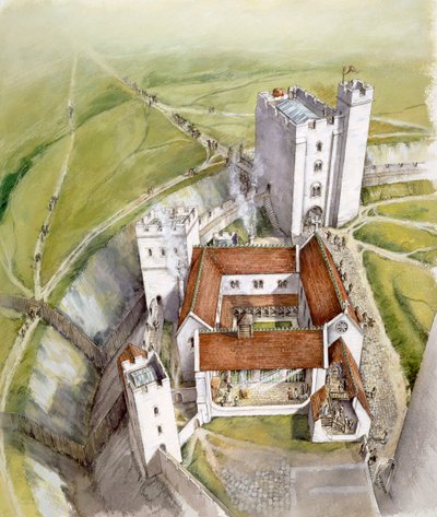 Old Sarum by Peter Dunn