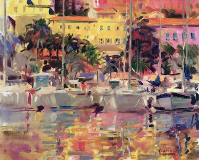 Golden Harbour Vista by Peter Graham (Contemporary)