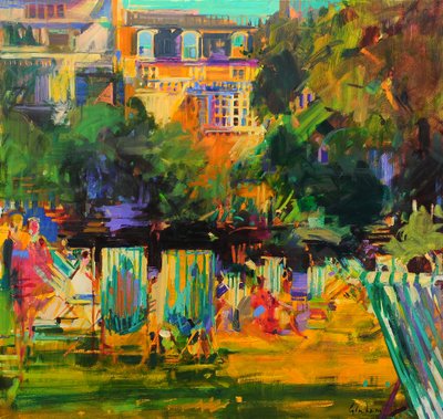 Green Park by Peter Graham (Contemporary)