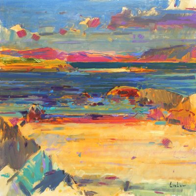 Iona to Mull, 2012 by Peter Graham (Contemporary)