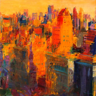 Manhattan by Peter Graham (Contemporary)