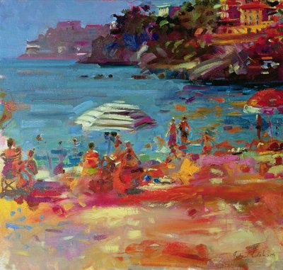 Monaco Coast by Peter Graham (Contemporary)