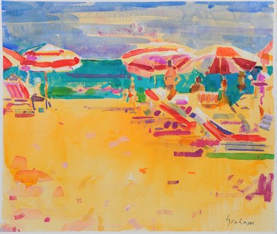 Ocean Beach by Peter Graham (Contemporary)