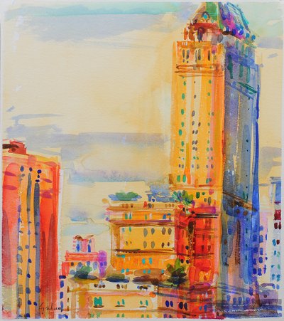 The Pierre, New York by Peter Graham (Contemporary)