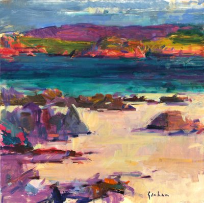 White Sands, Iona by Peter Graham (Contemporary)