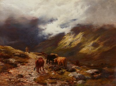 A Mountain Road by Peter Graham