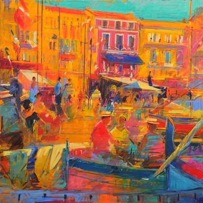 Bonjour Saint-Tropez by Peter Graham