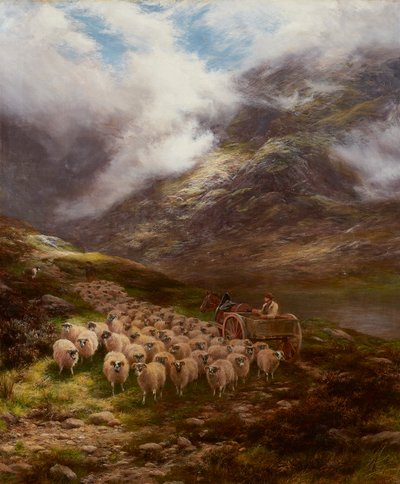 To Valley Pastures by Peter Graham