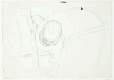 Child in Cradle by Peter Hansen