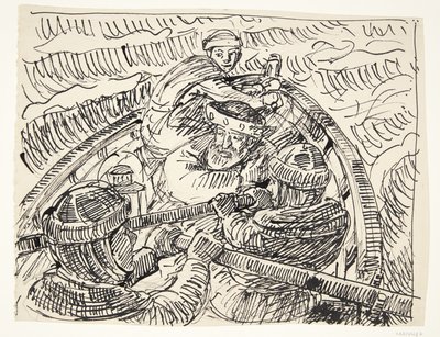 Christian II Ferried Across the Little Belt by Peter Hansen