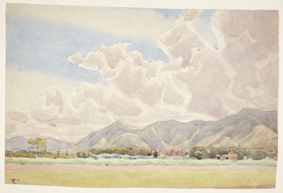 Italian Landscape by Peter Hansen