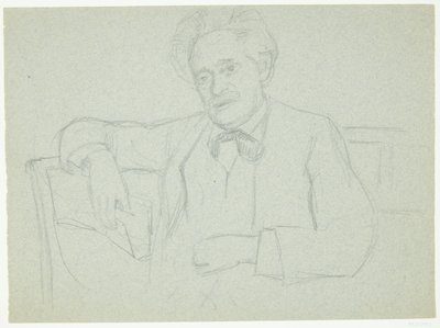 Wood Engraver F. Hendriksen by Peter Hansen
