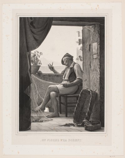 A Fisherman from Sorrento by Peter Henrik Gemzøe