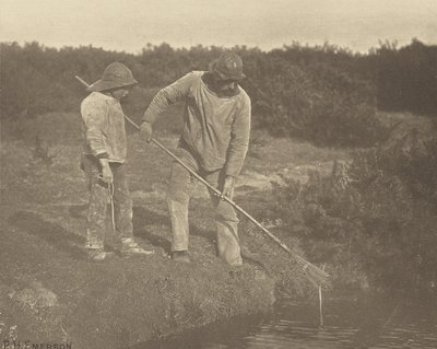 Eel-Picking in Suffolk Waters by Peter Henry Emerson