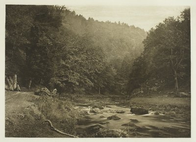 In Dove Dale (Staffordshire Side) by Peter Henry Emerson