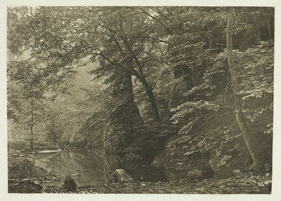 Pike Pool (from below) by Peter Henry Emerson