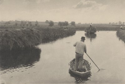 Quanting the Marsh Hay by Peter Henry Emerson