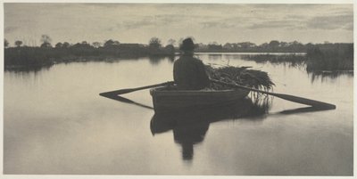 Rowing Home the Schoof-Stuff by Peter Henry Emerson