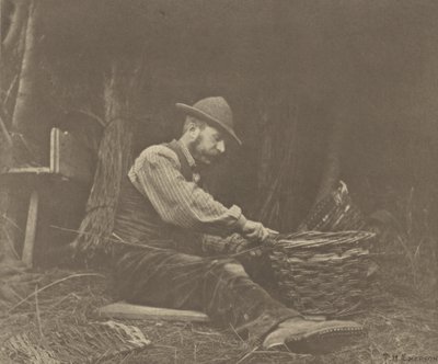 The Basket-Maker. Norfolk by Peter Henry Emerson