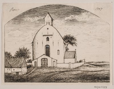 Bjernede Church by Peter Herman Rasmussen