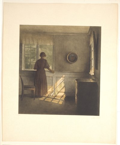 Morning Sun by Peter Vilhelm Ilsted