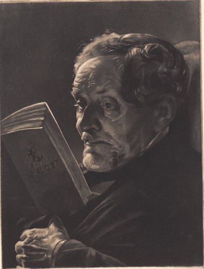 Chief Physician C. V. Zahrtmann by Peter Vilhelm Ilsted
