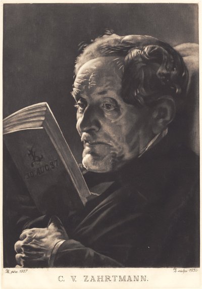 Chief Physician C. V. Zahrtmann by Peter Vilhelm Ilsted