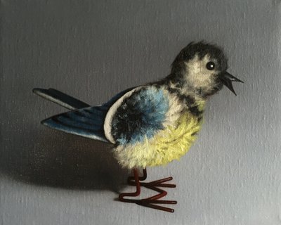 Blue Tit, 2016 by Peter Jones