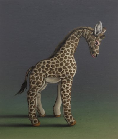 Giraffe - After Agasse, 2019 by Peter Jones