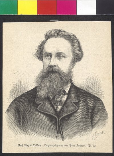 Aleksey Konstantinovich count Tolstoj by Peter Kraemer