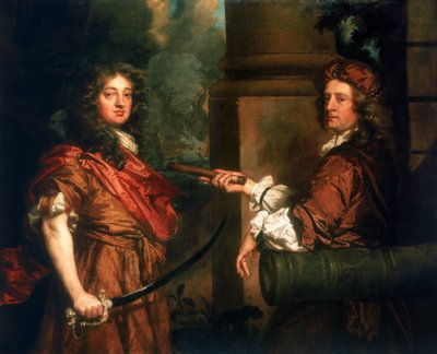 Double Portrait of Sir Frescheville Holles by Peter Lely