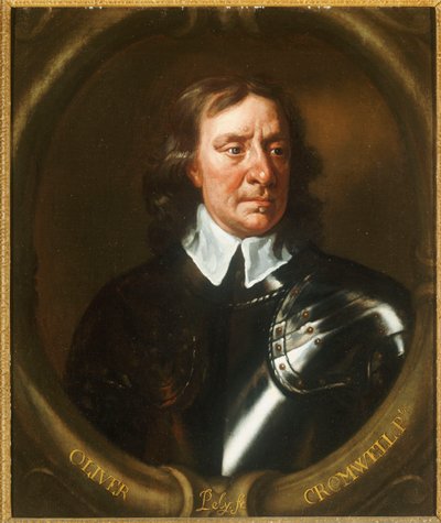 Portrait of Oliver Cromwell by Peter Lely