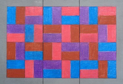 Tiled Triptych, 2020 by Peter McClure