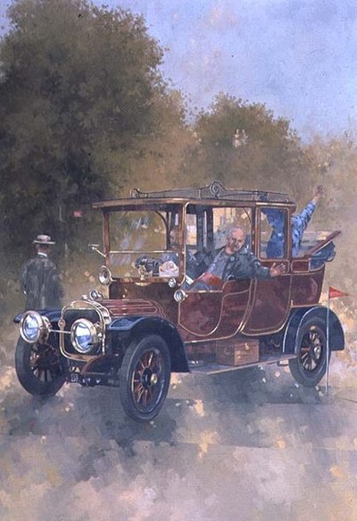 Finish of the Rally by Peter Miller