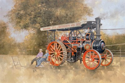 Traction Engine at the Great Eccleston Show by Peter Miller