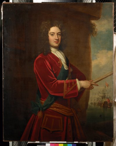 Portrait of Admiral James Berkeley by Peter Monamy
