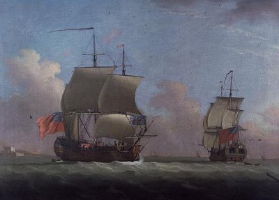 The Royal Yacht Dublin by Peter Monamy