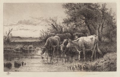 The Evening Hour by Peter Moran